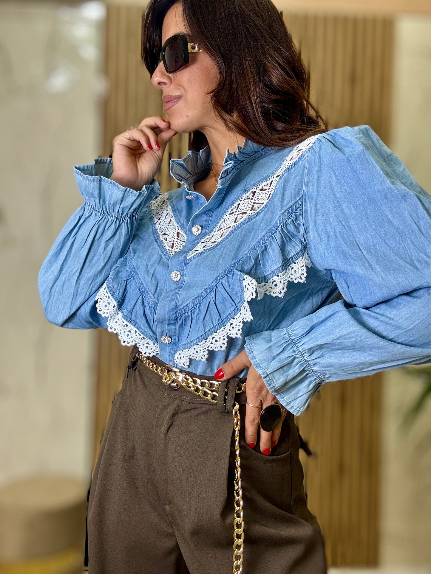 Camicia Denim Trendy