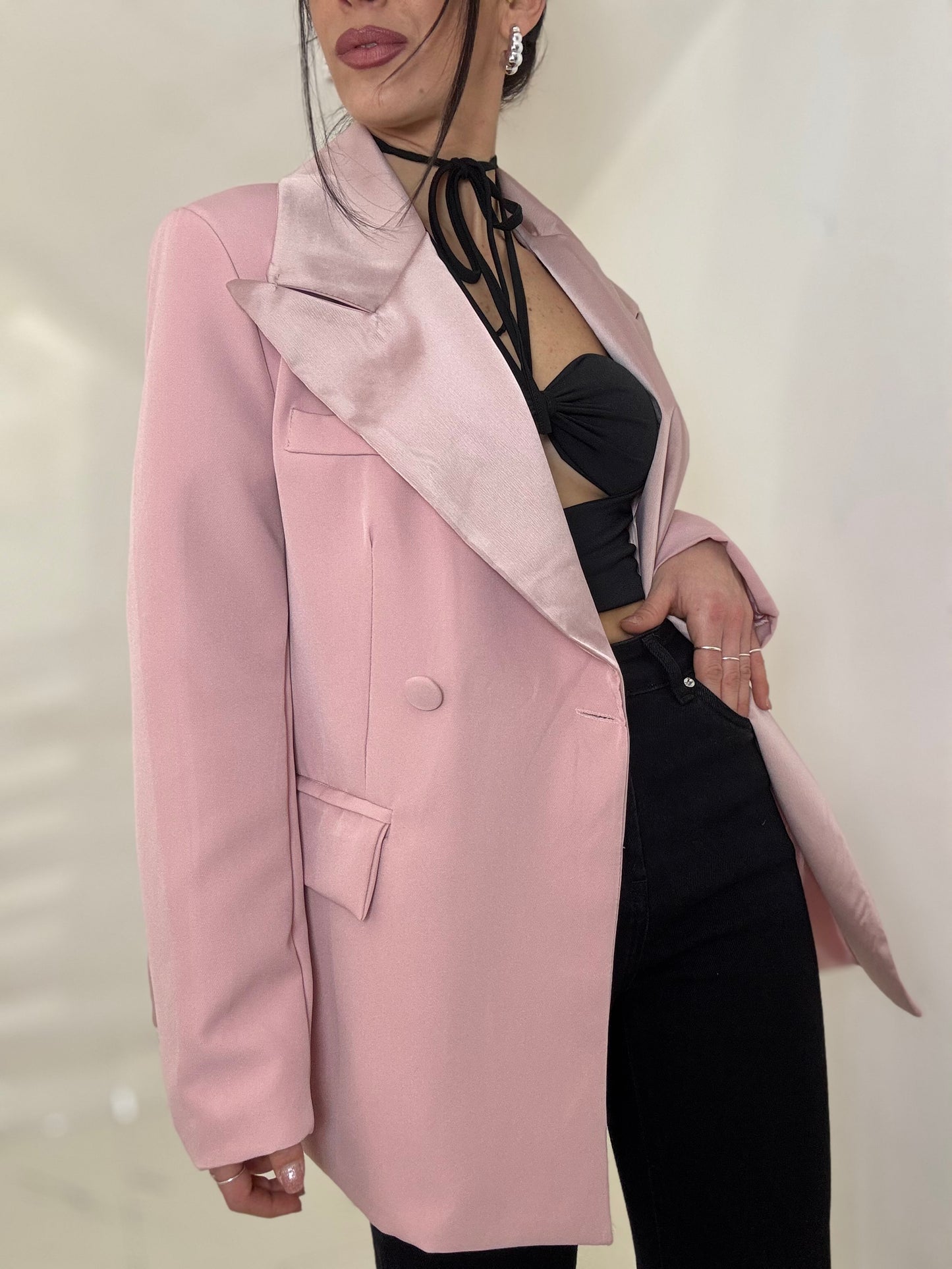 Pink Blazer