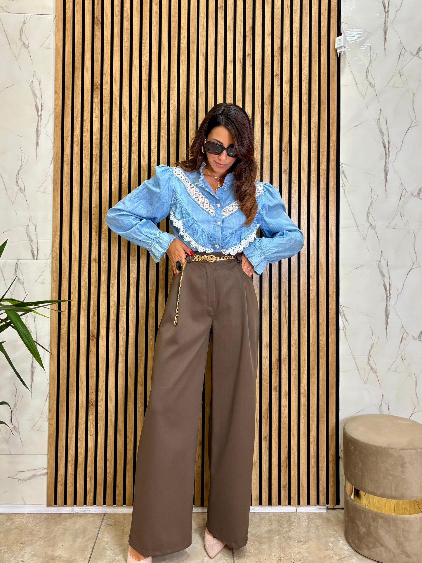 Camicia Denim Trendy