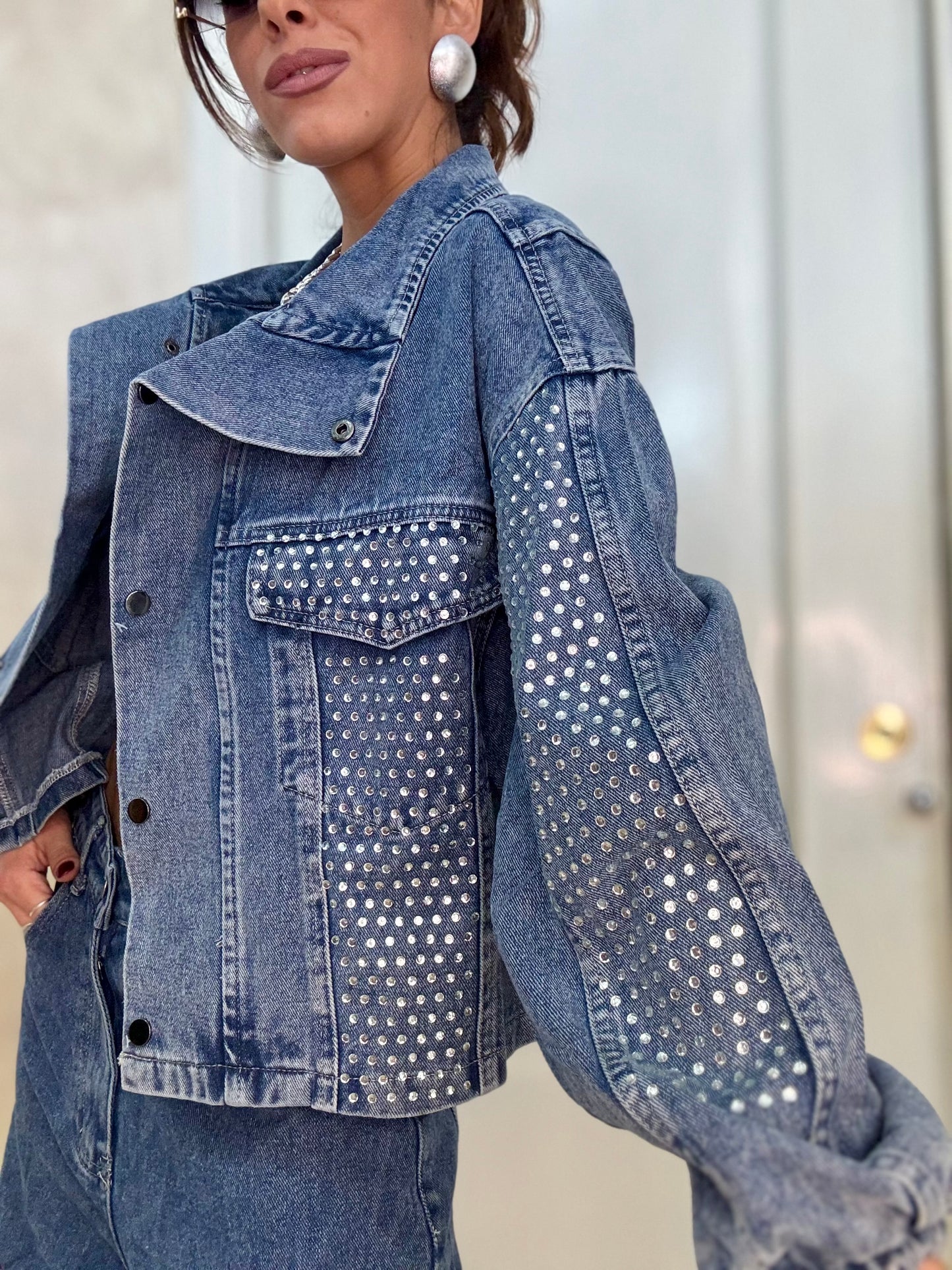 SET DENIM STRASS