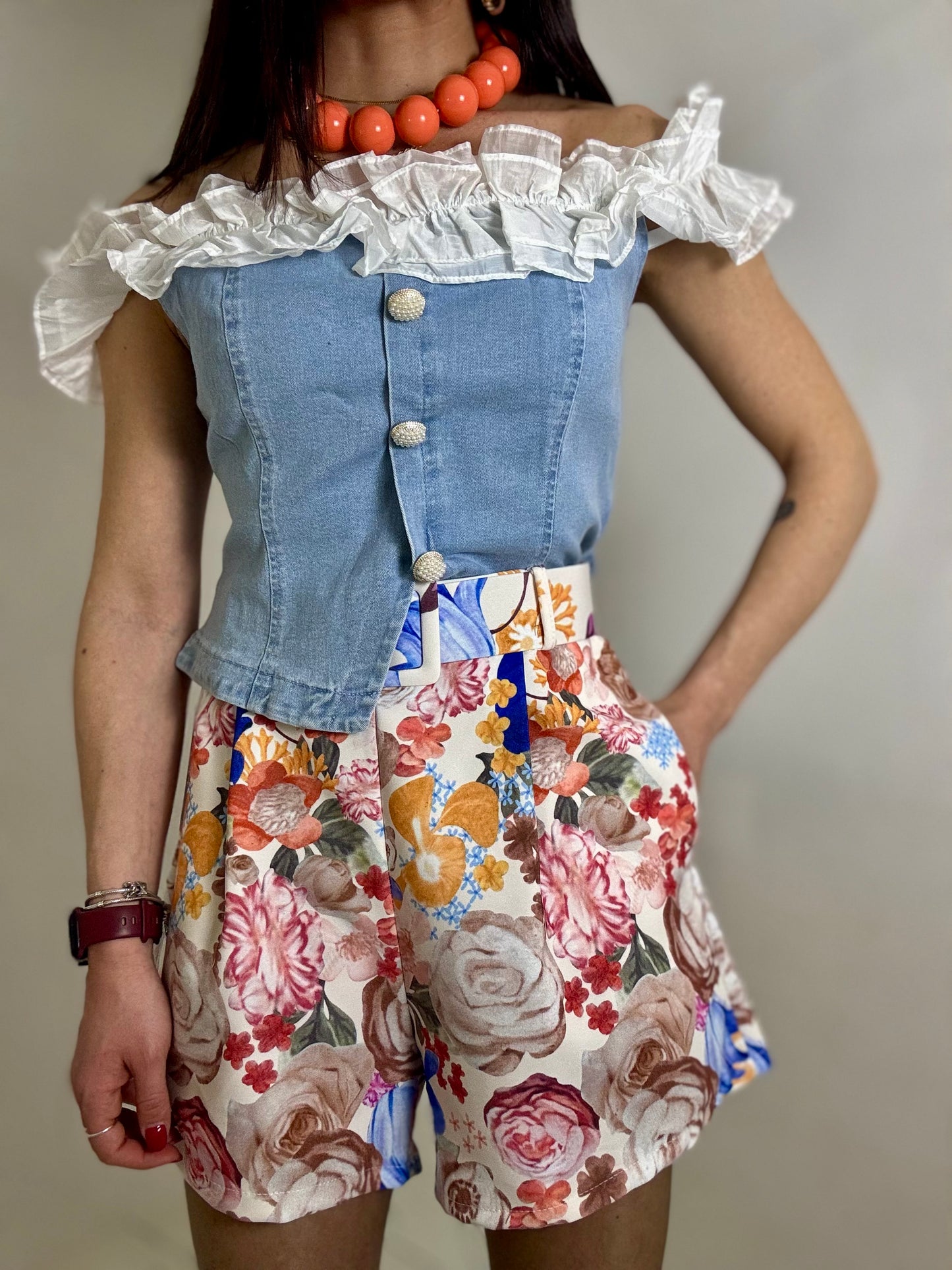 Shorts Flowers