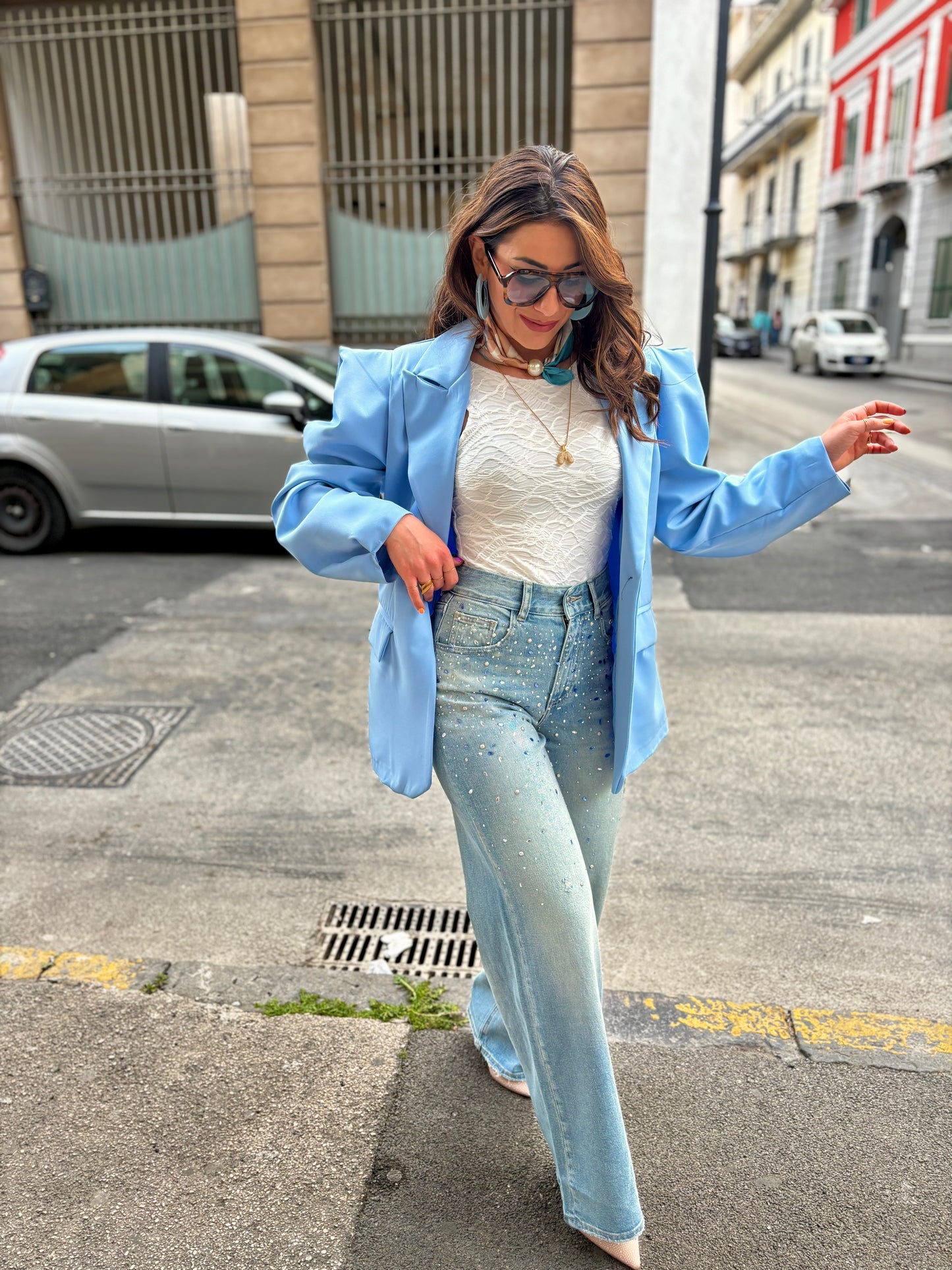 WIDE Pietra blu