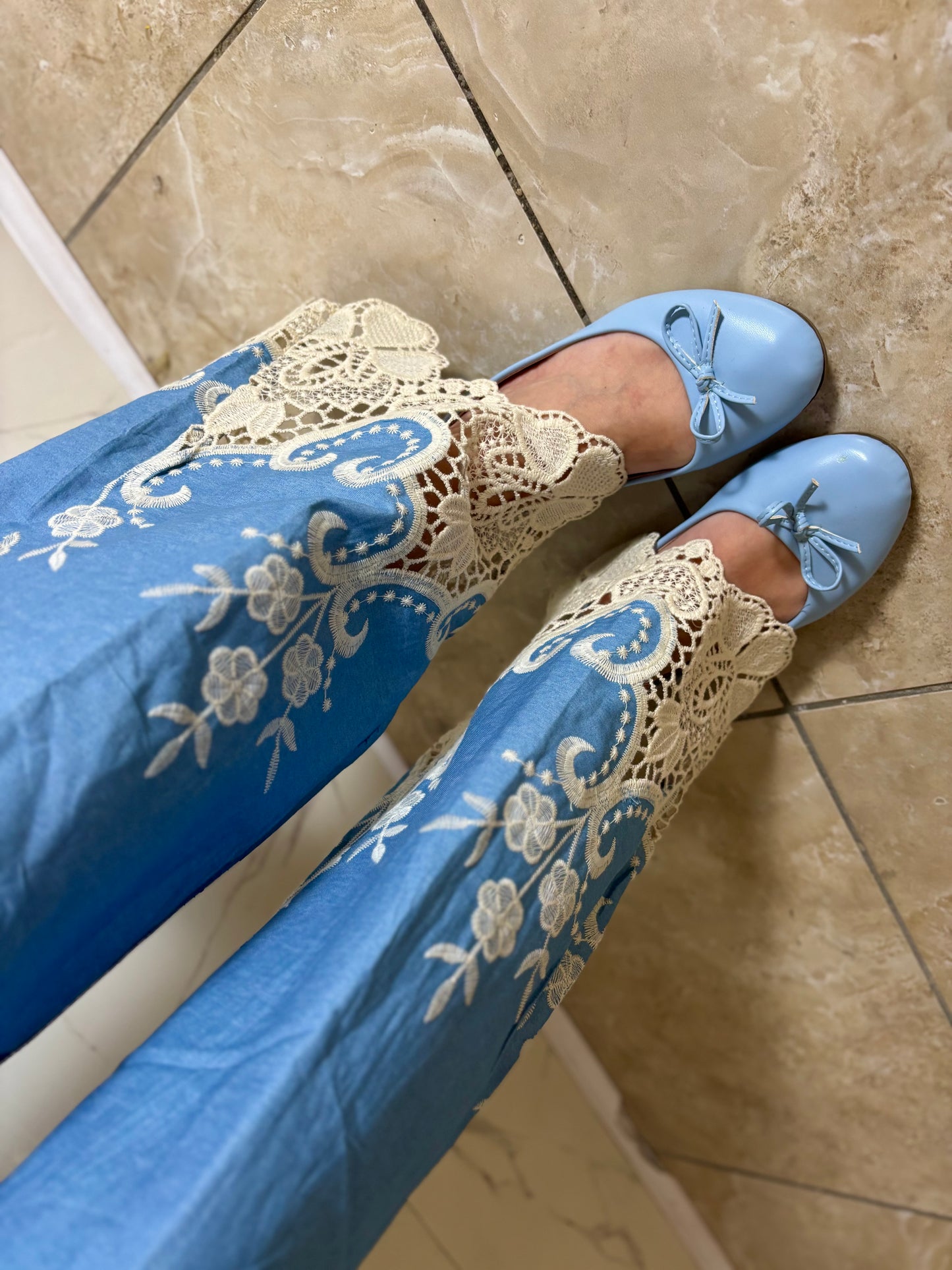 Set azzurrino