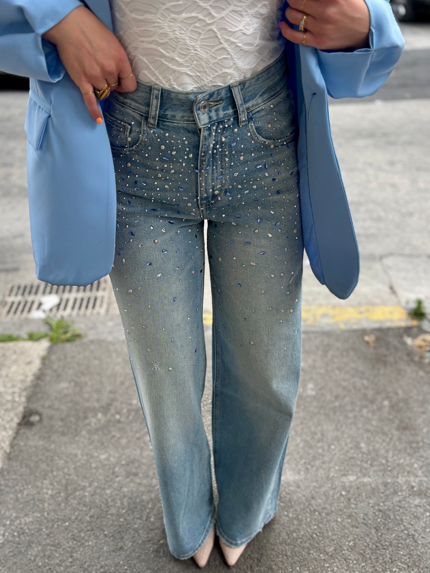 WIDE Pietra blu