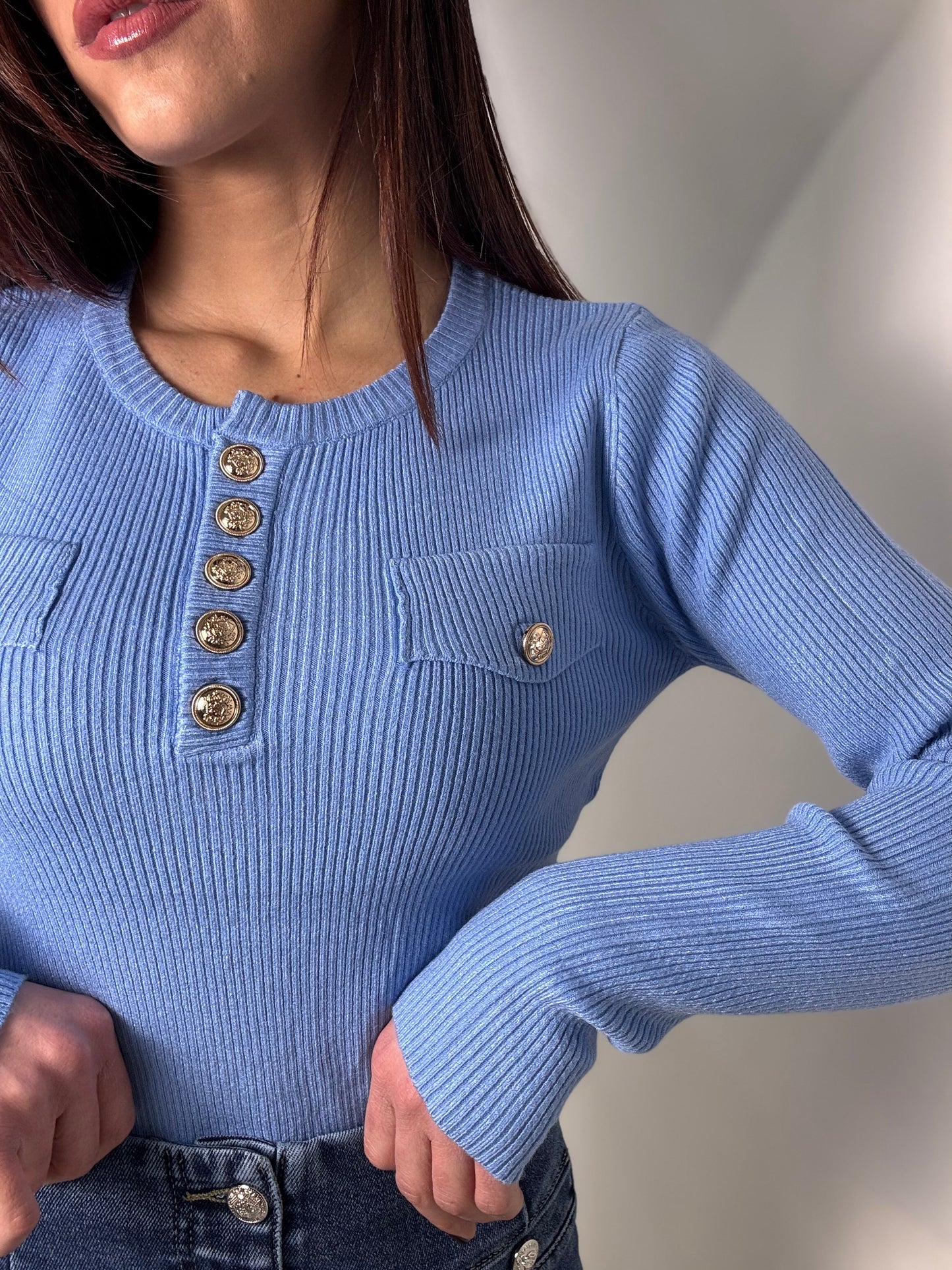 Maglia bottone