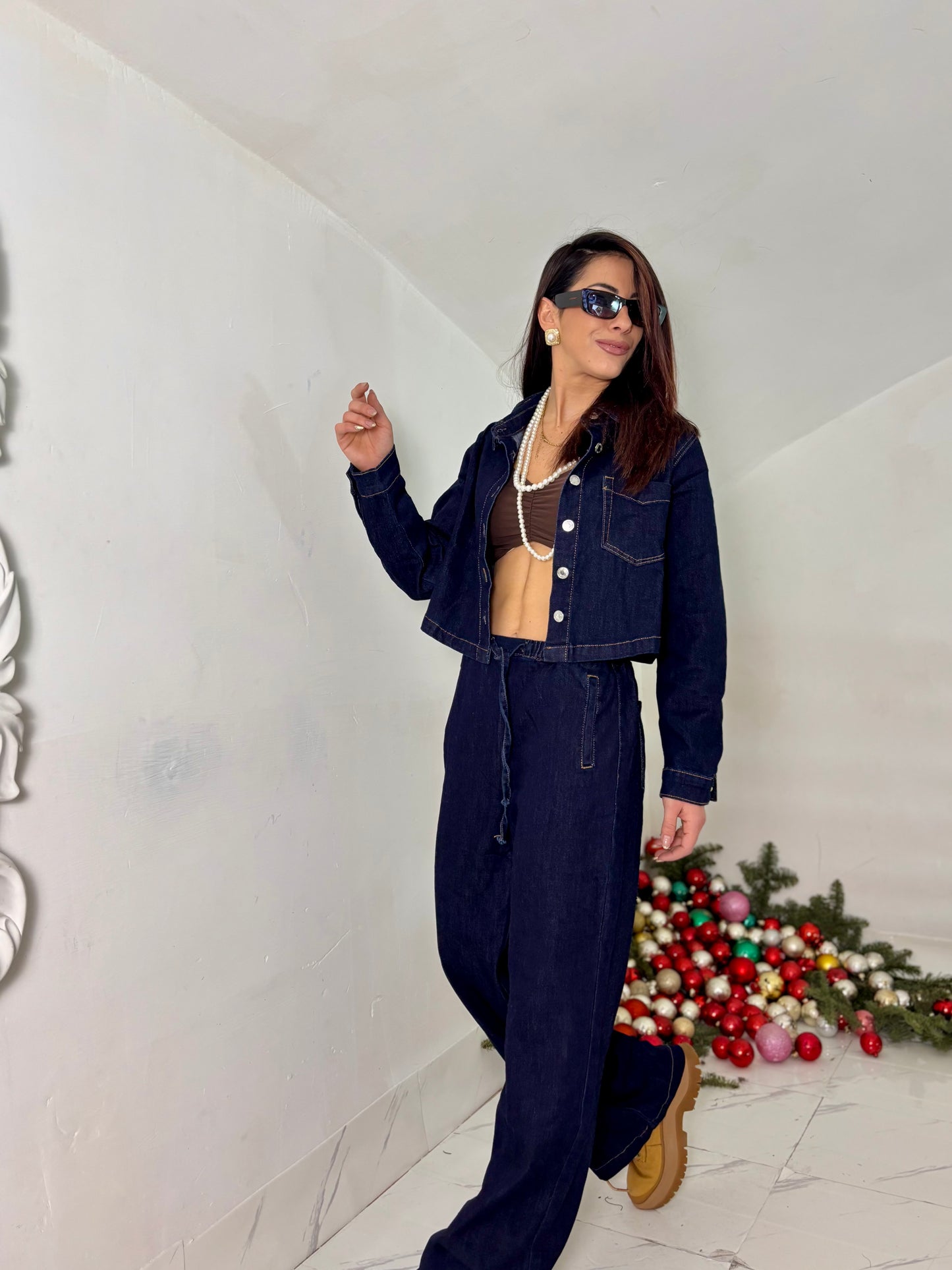 Set DENIM Blue