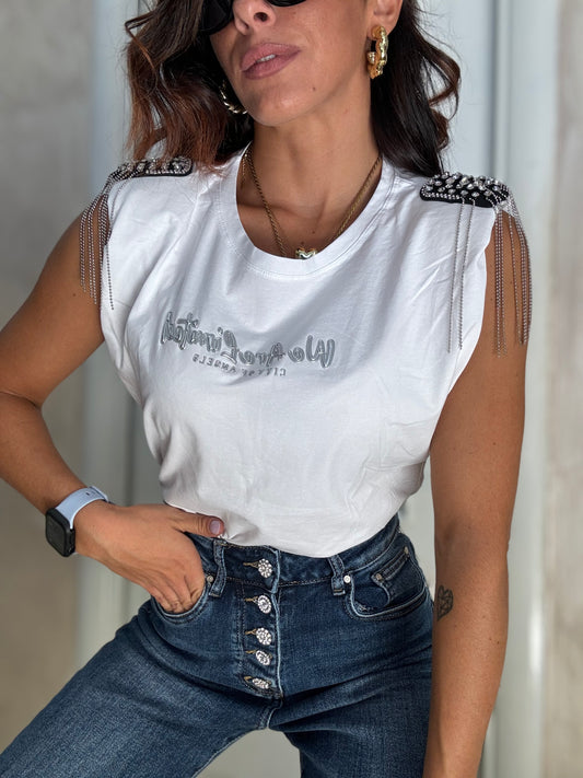 SHIRT METALLIC