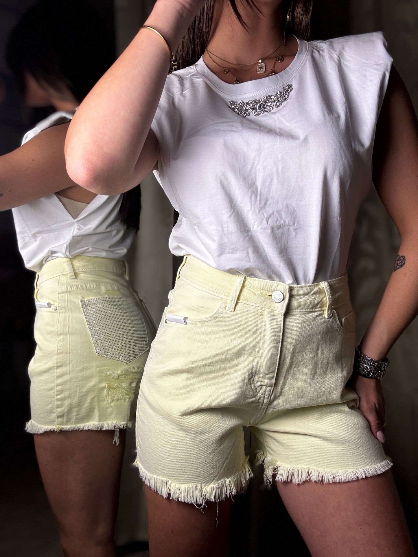 Shorts Yellow brill