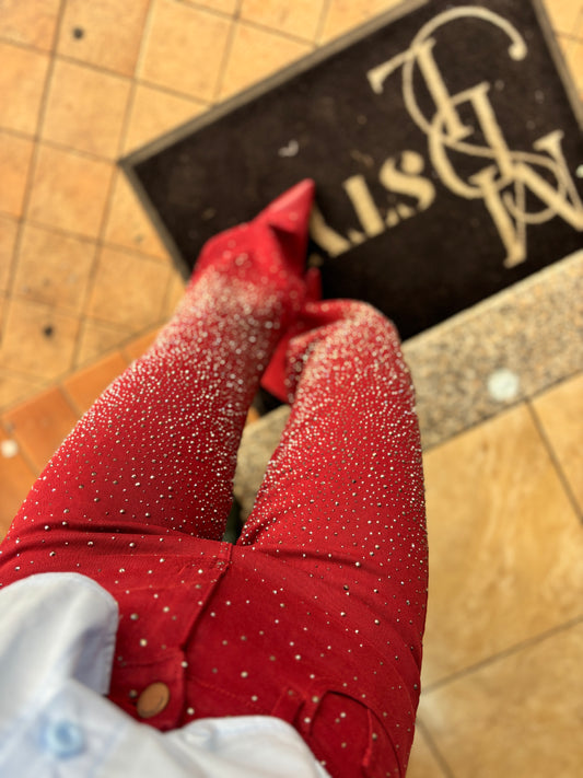 Jeans scintillante