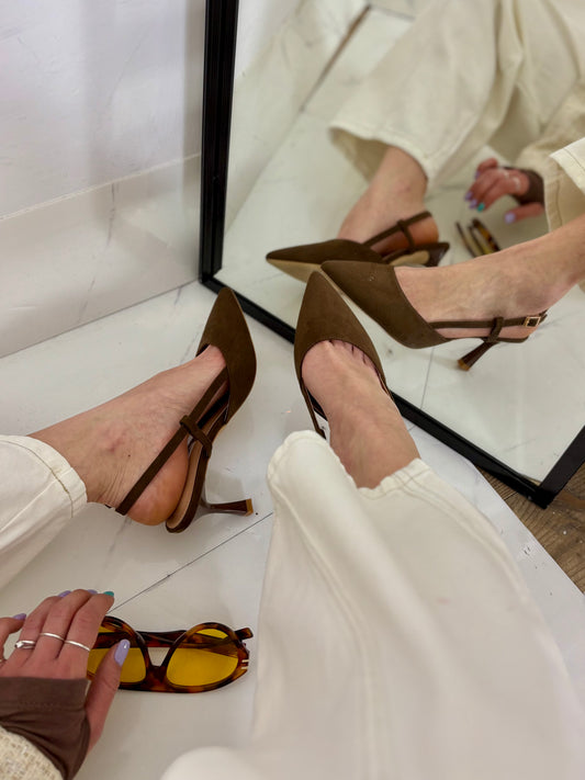 Slingback BROWN