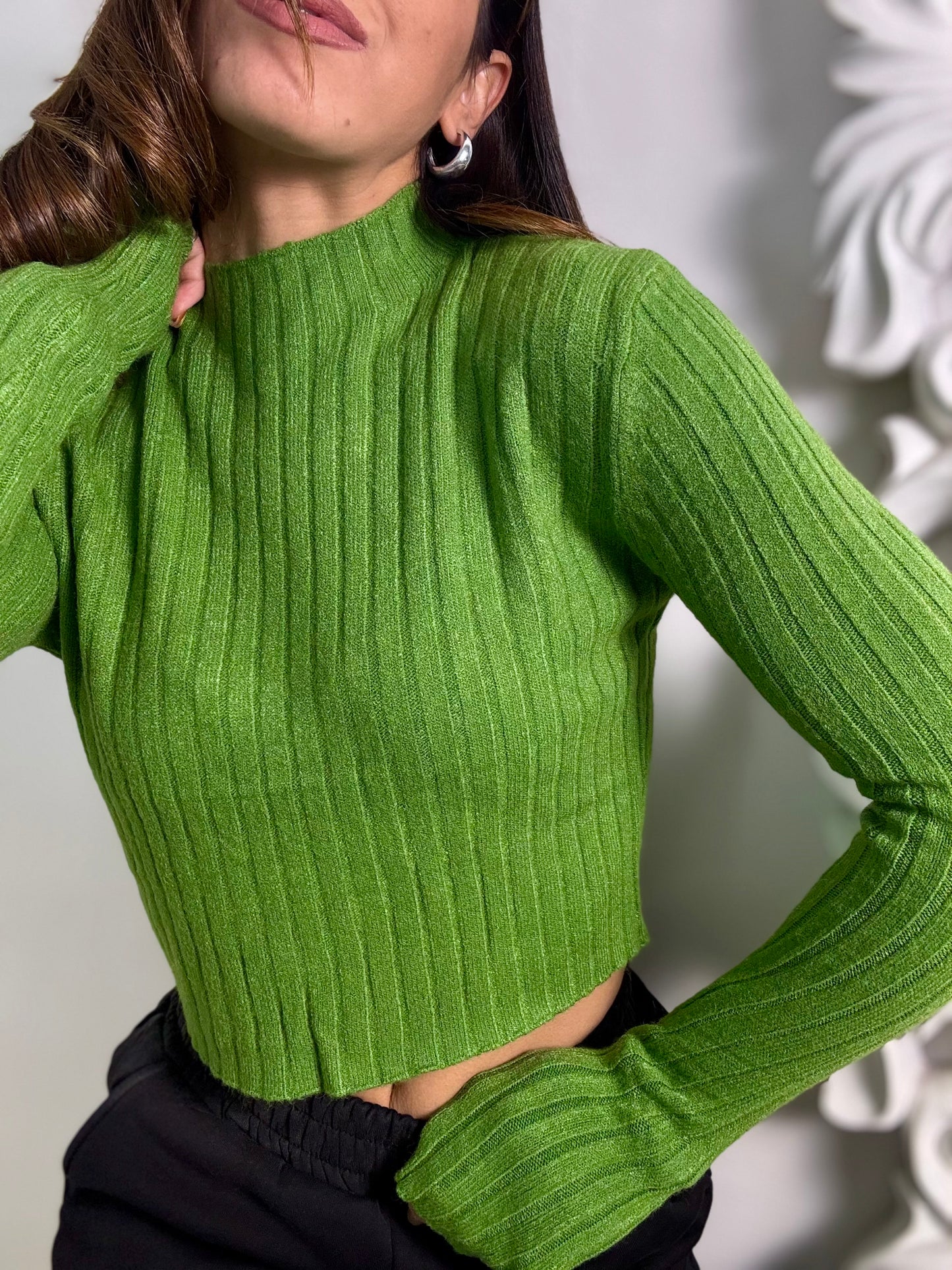 MEZZO COLLO CROP