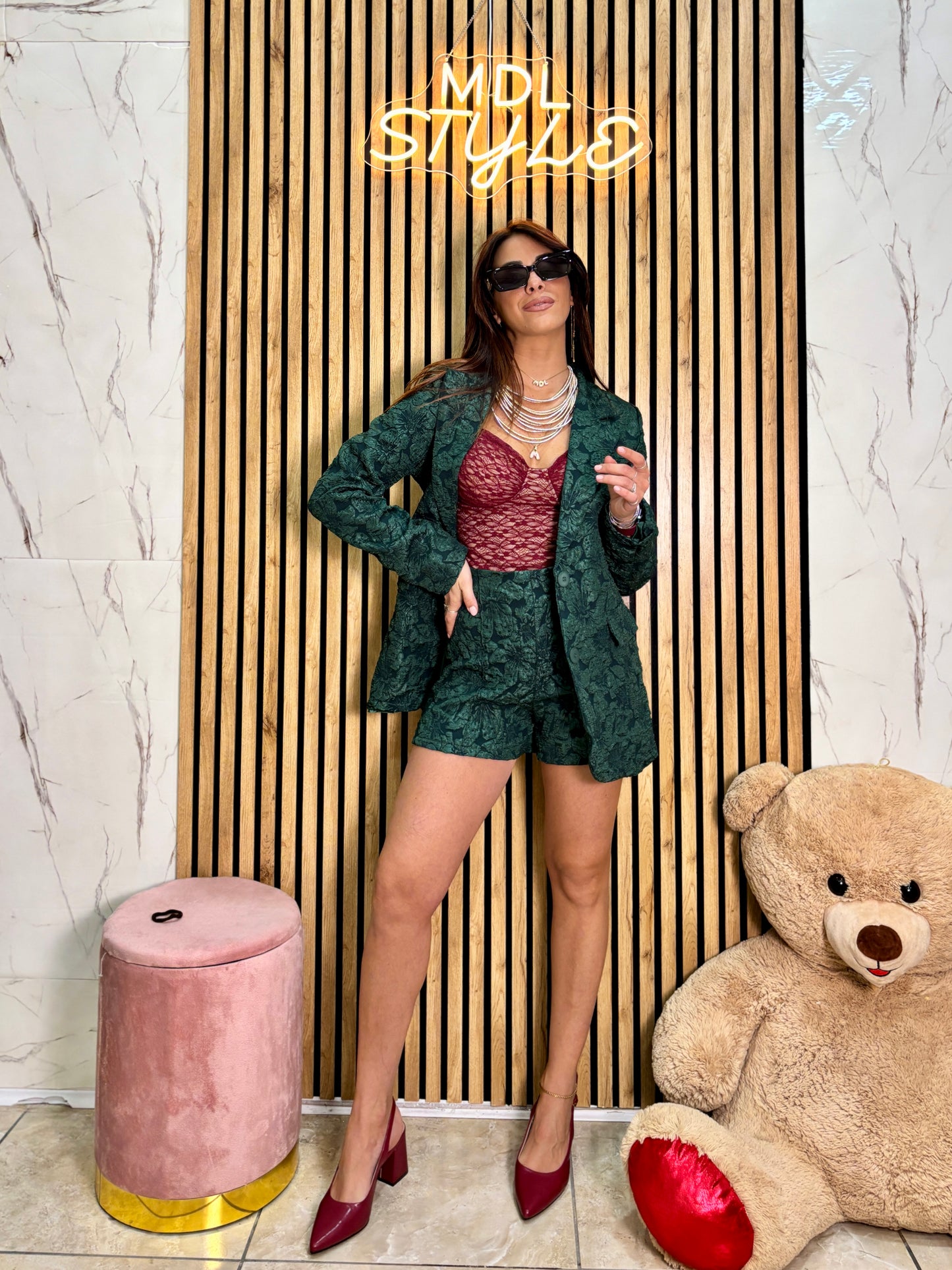 Mini tailleur Green