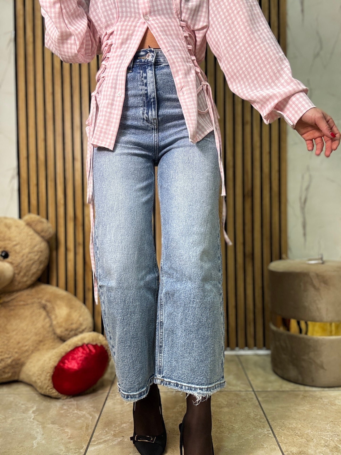 Denim Capri