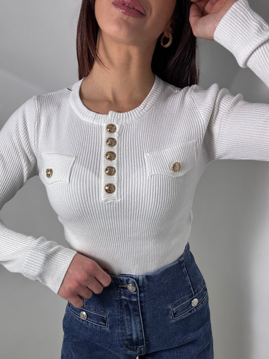 Maglia bottone