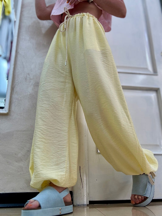 Pantalone Jogger Lino
