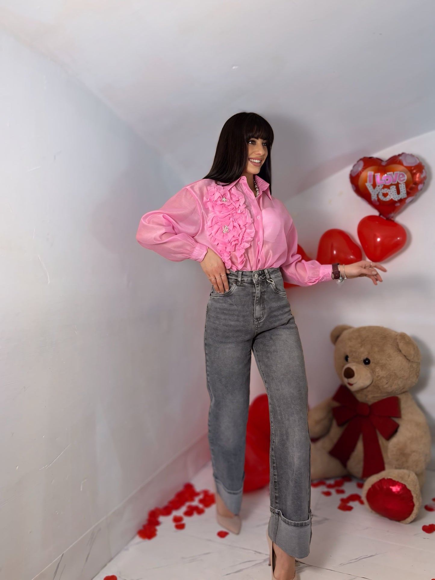 CAMICIA ROSE