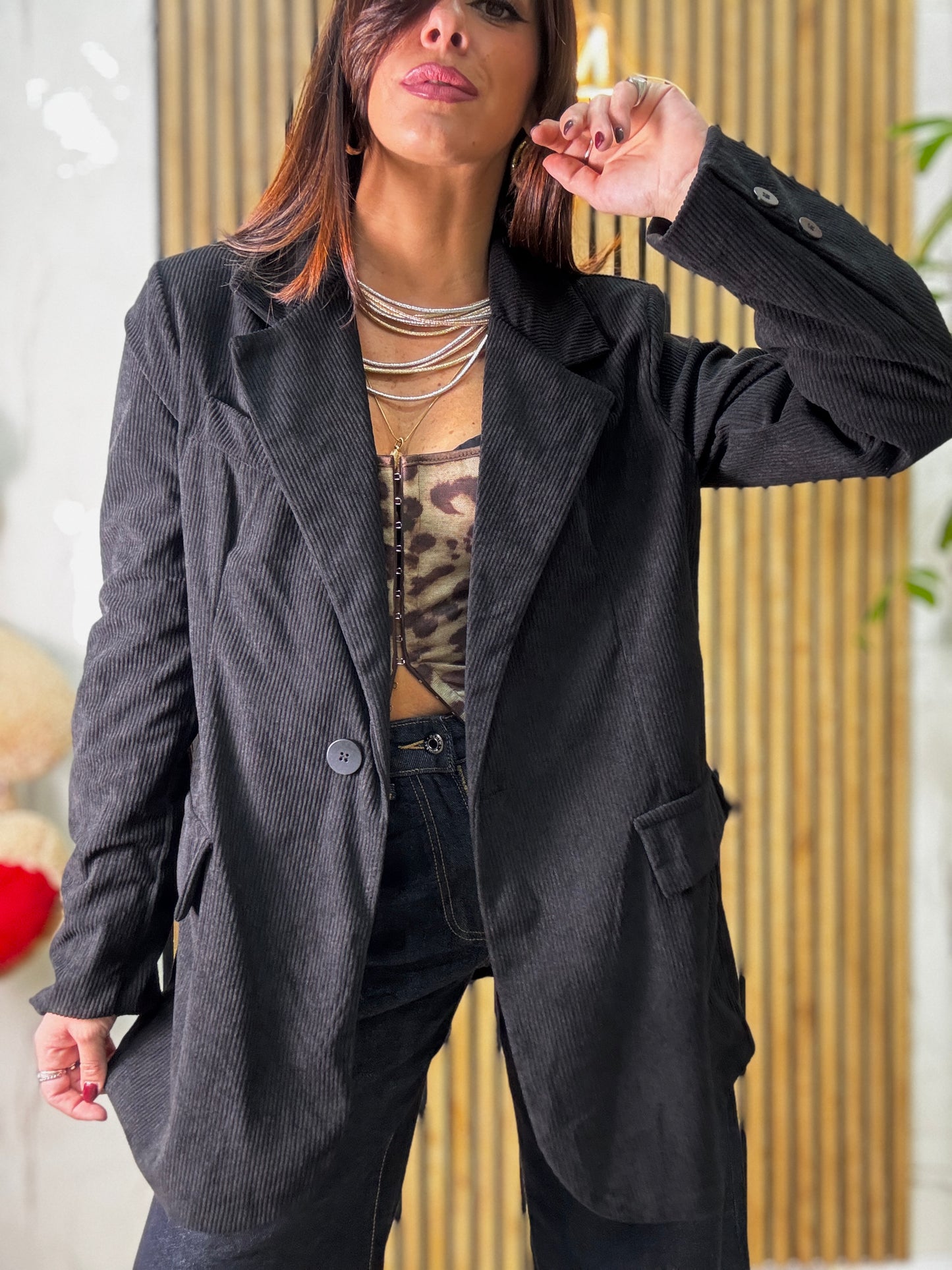 Blazer Mille righe