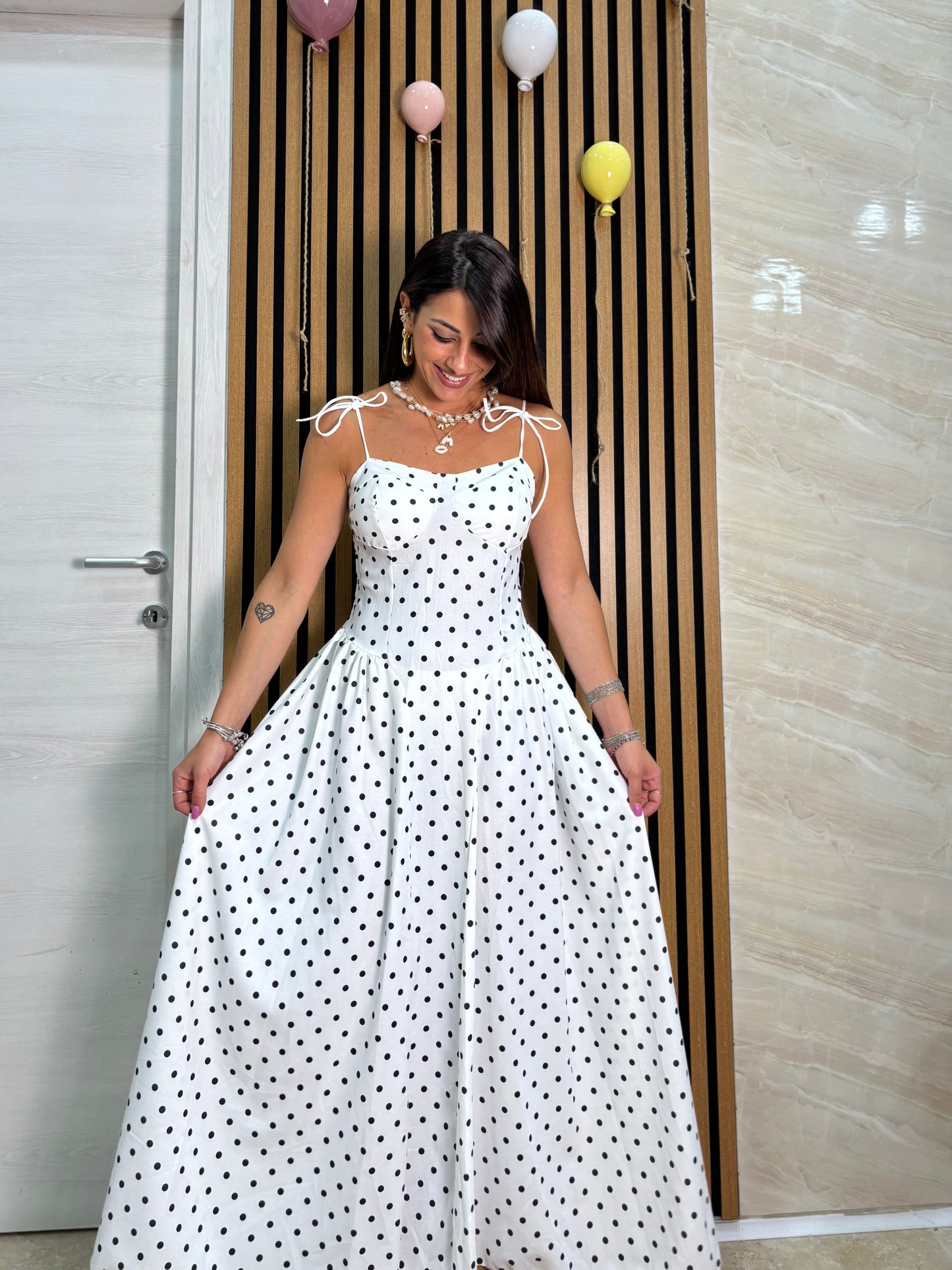 Dress mini pois
