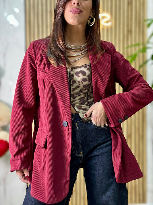 Blazer Mille righe