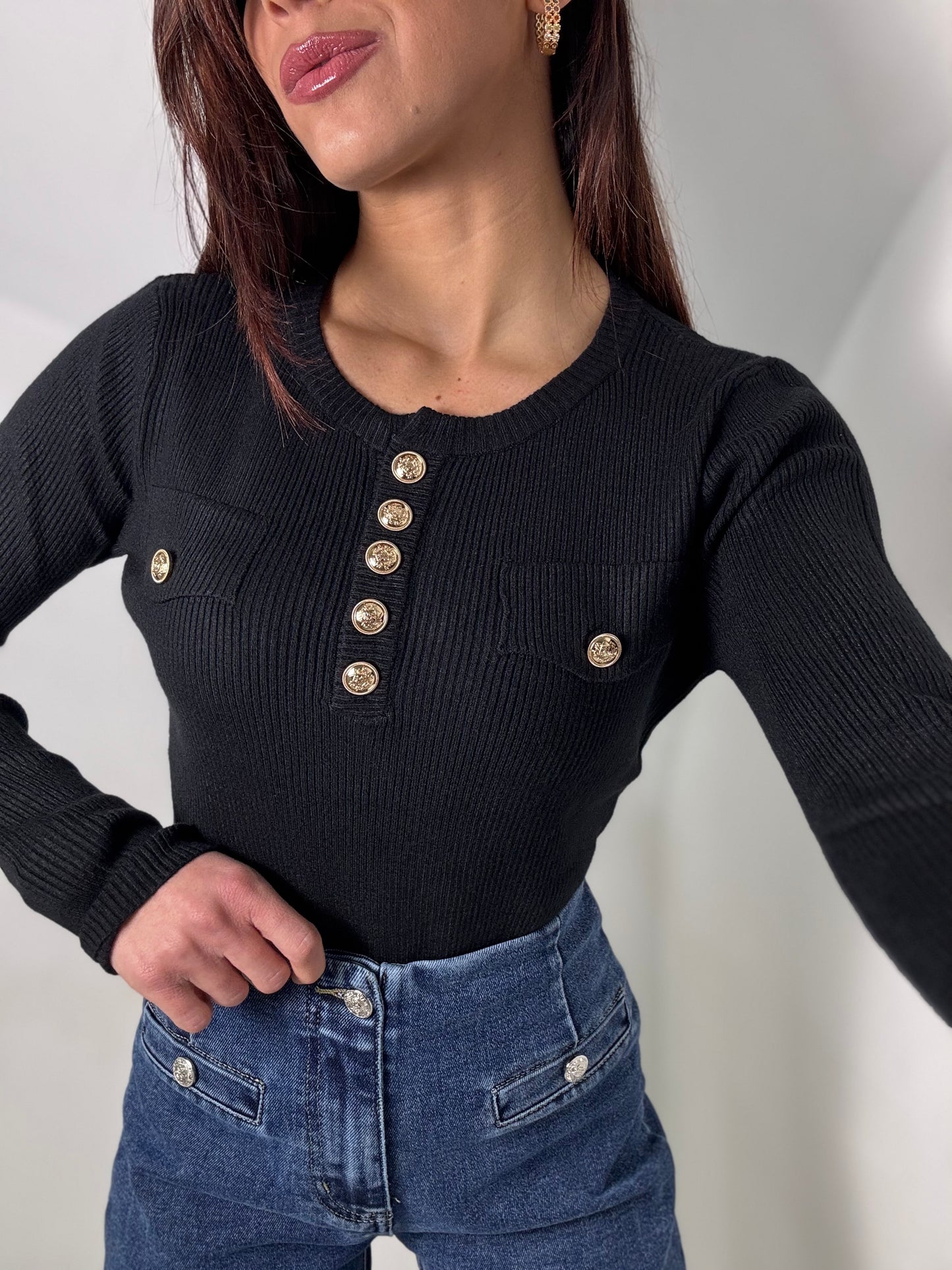 Maglia bottone
