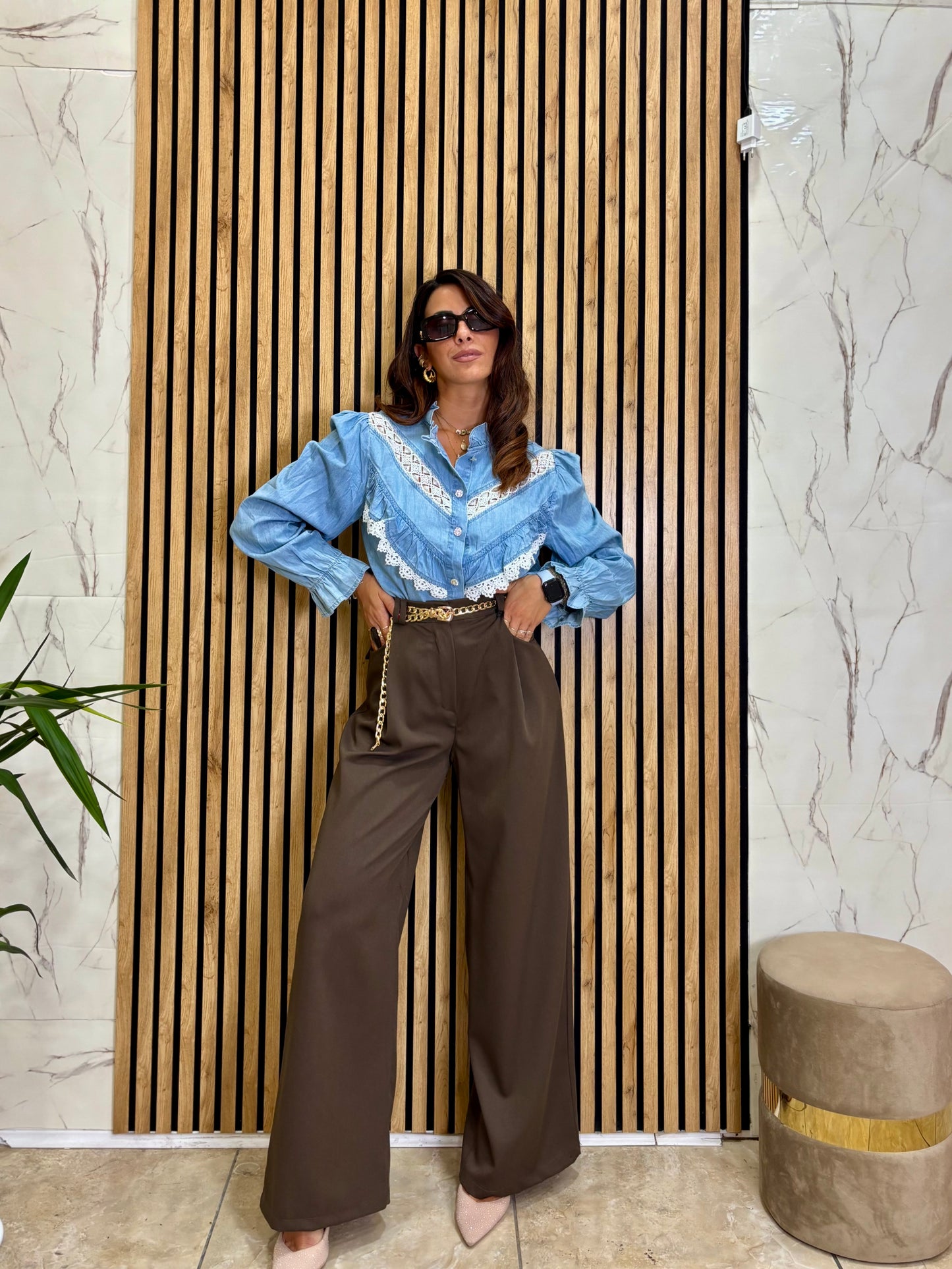 Pants BROWN