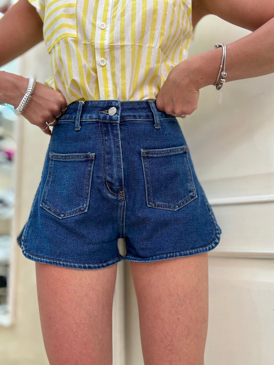 Shorts Denim Tasca