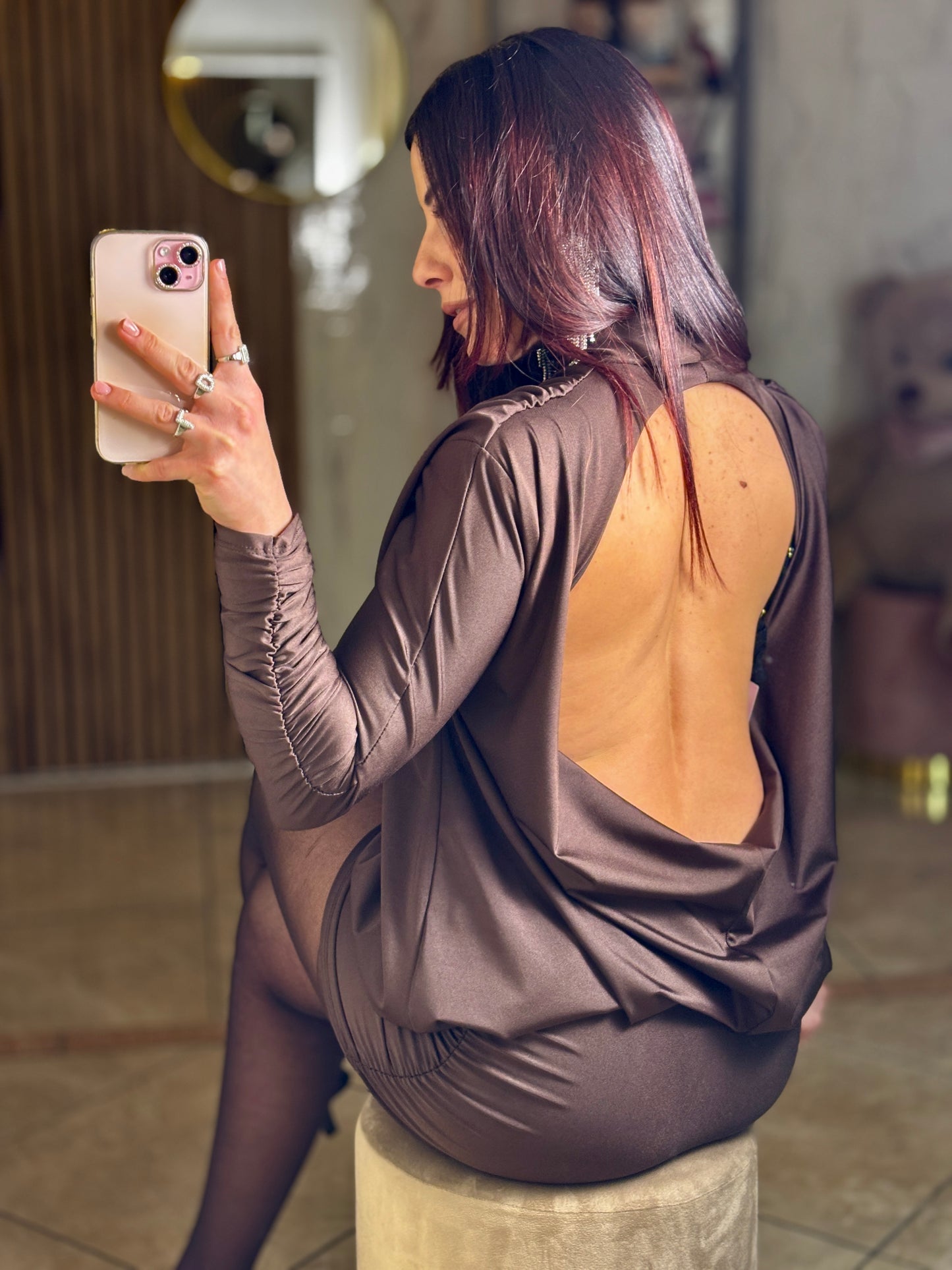 Mini Dress chocolate