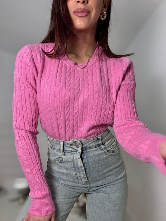 Maglia treccia