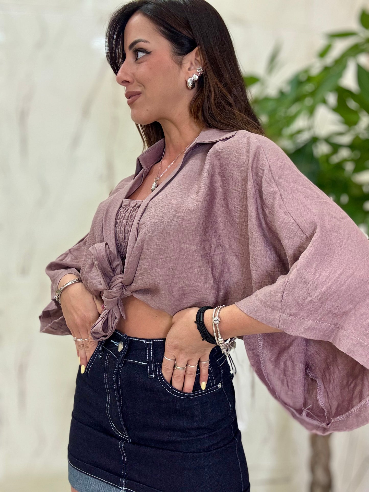 Set Top camicia