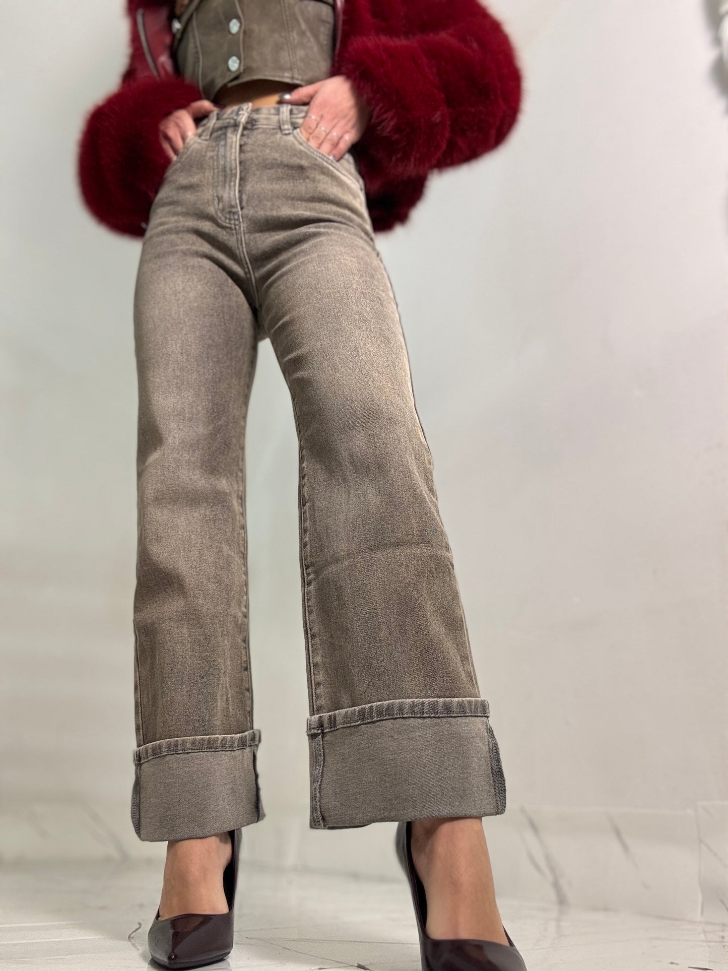 Jeans RISVOLTO