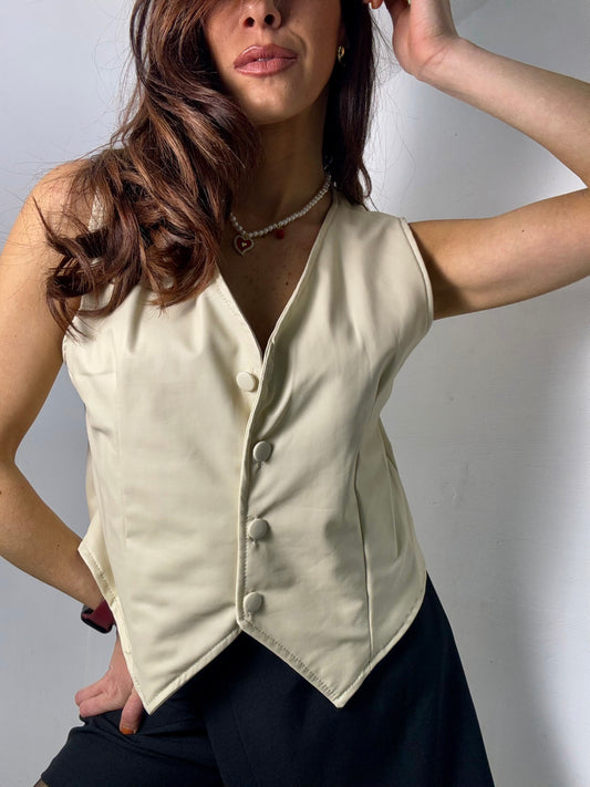 Gilet leather