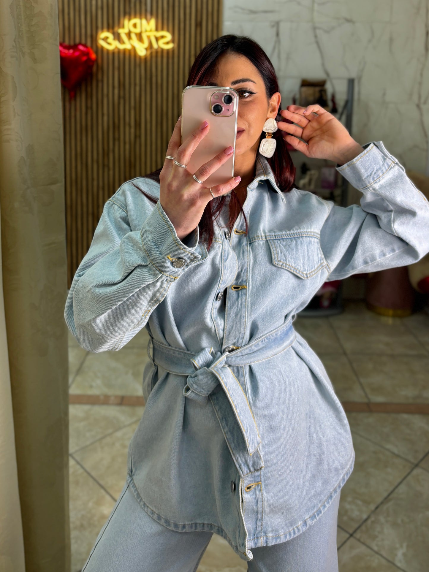 Camicia Denim Lió