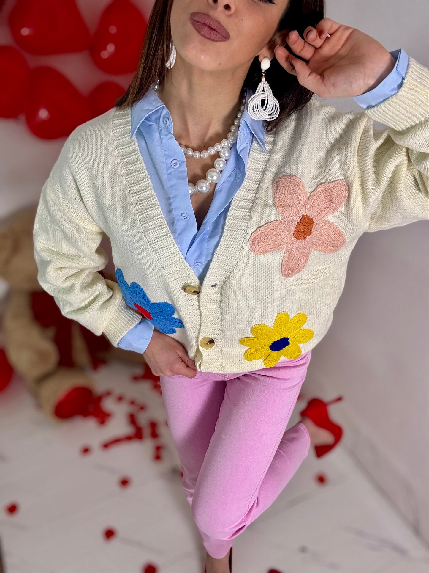 Cardigan Flowers ✨
