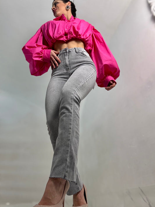 Denim zampetta Grey