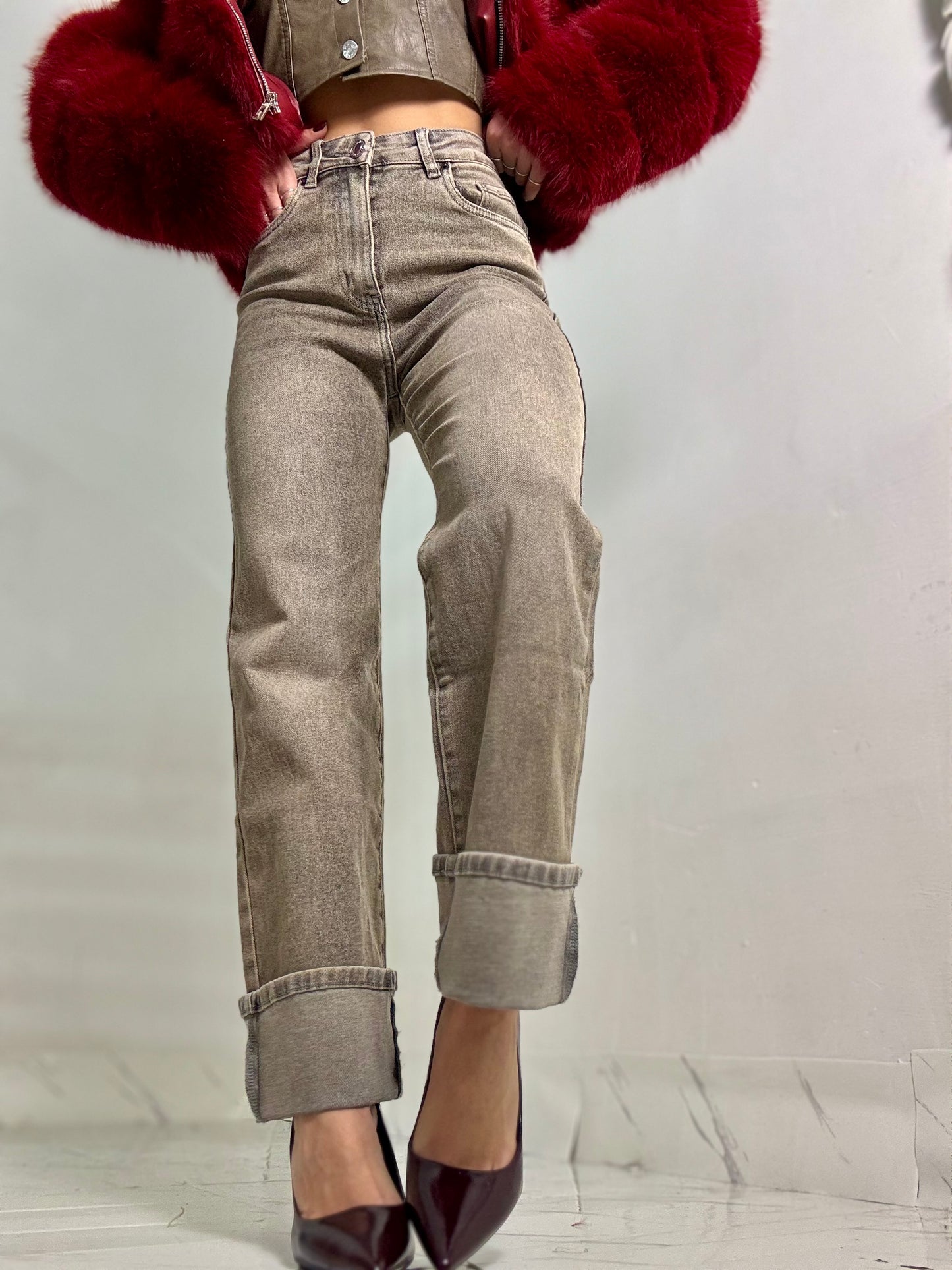 Jeans RISVOLTO