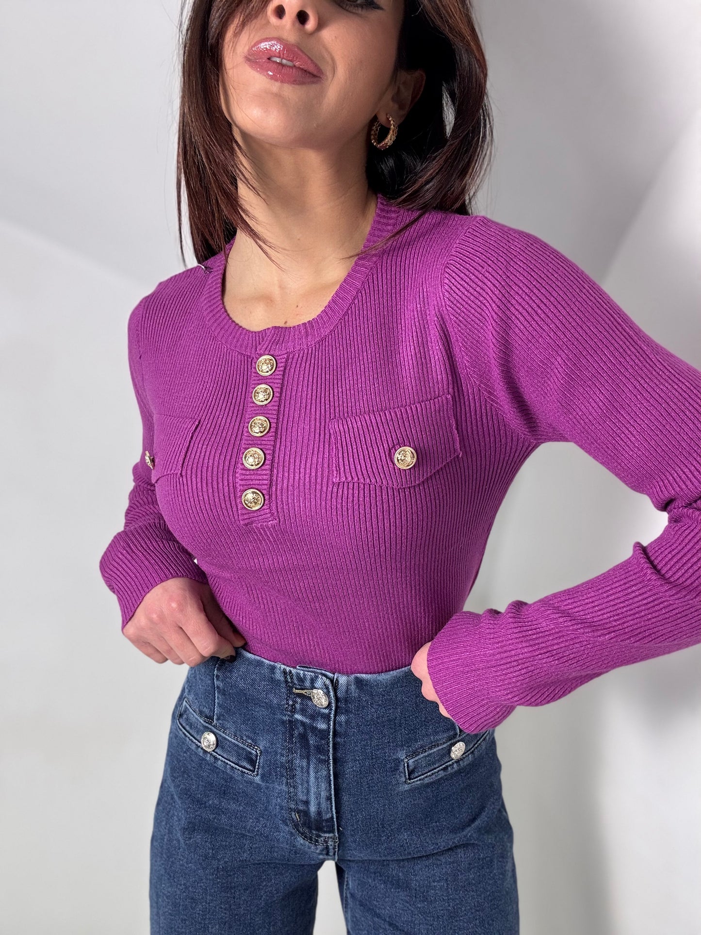 Maglia bottone