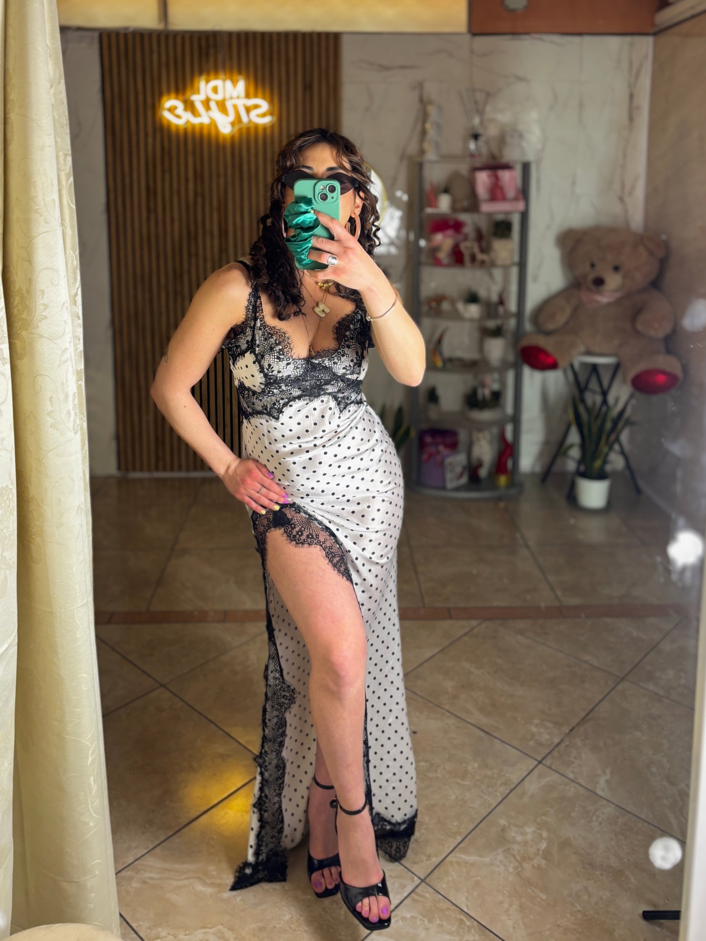 Long Dress Pois