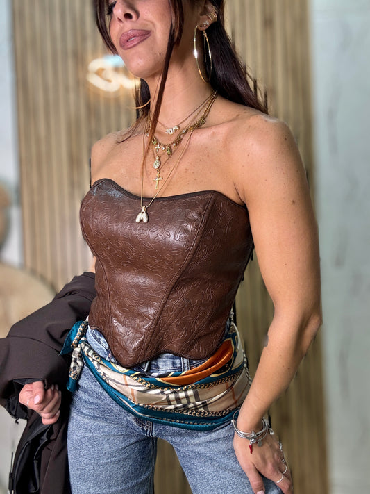 BROWN TOP
