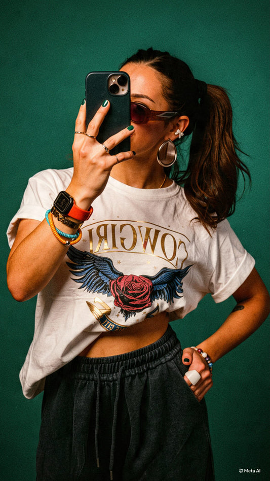 T shirt metallik