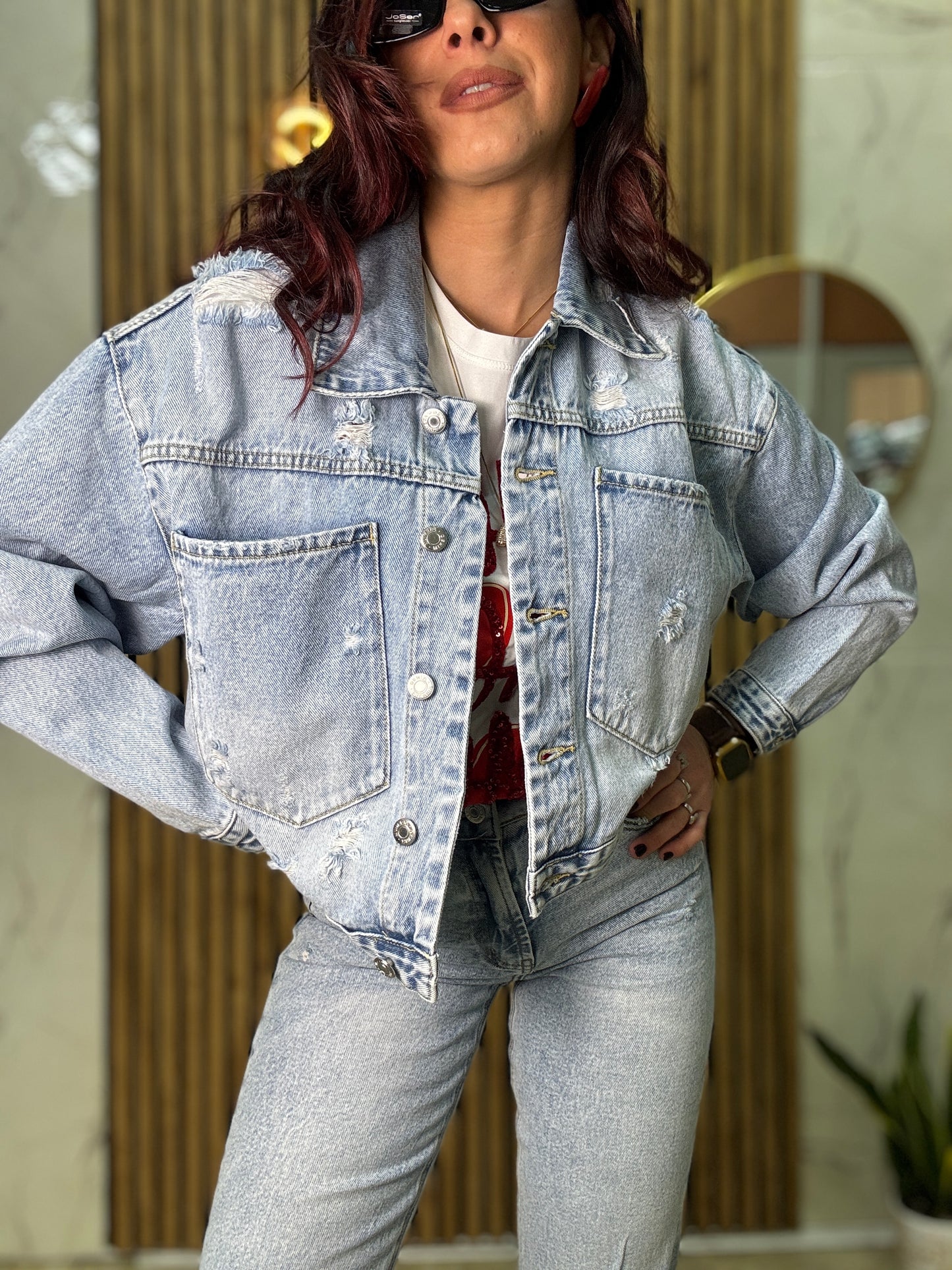 Jacket Denim Pocket