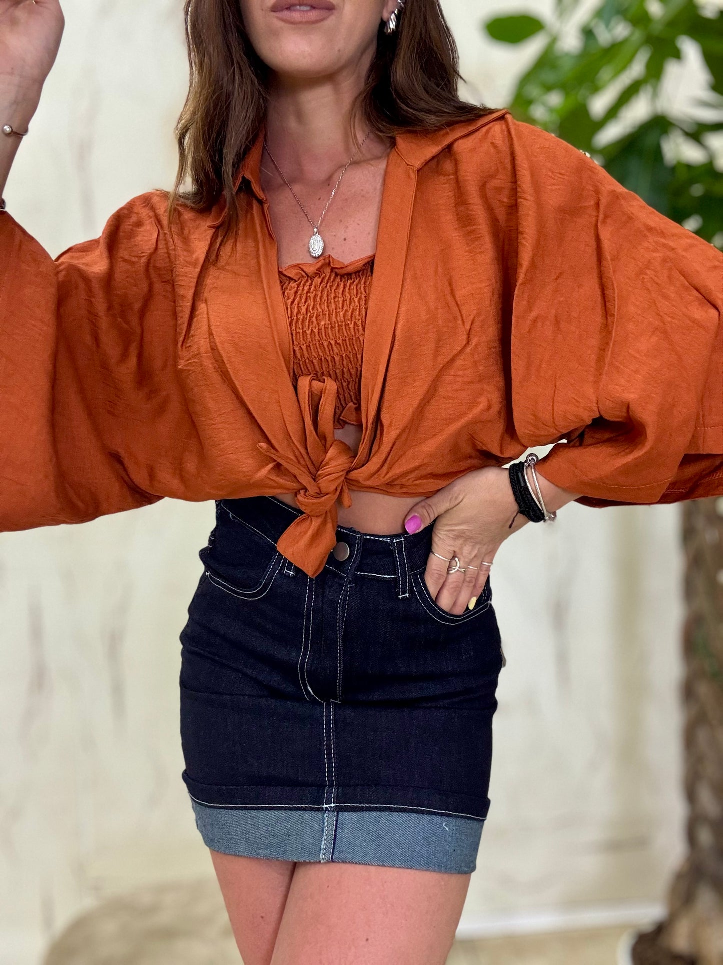 Set Top camicia