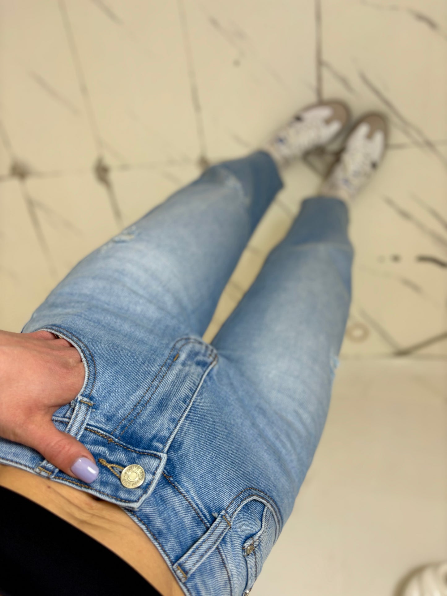 Mini Ballon Denim