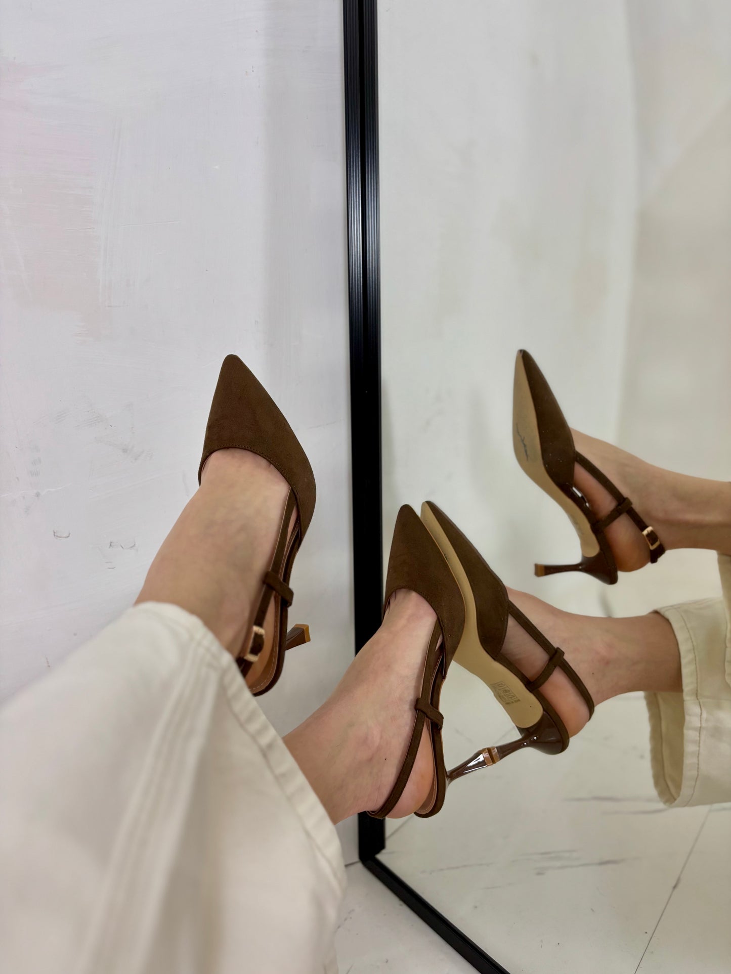 Slingback BROWN